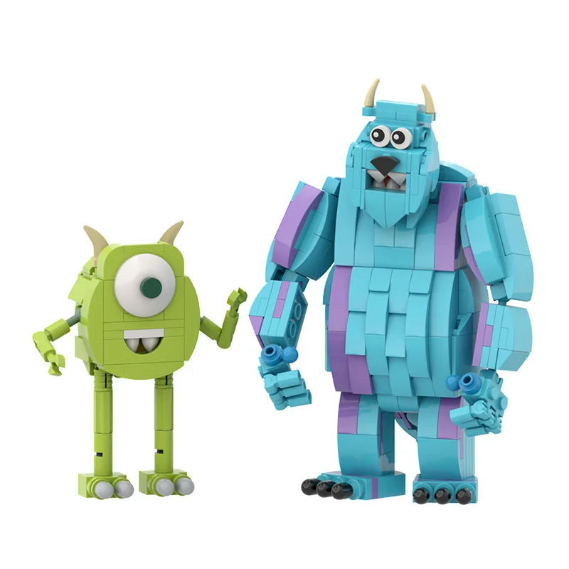 

Конструктор «New in Monster University Connection», аниме мини-фигурка Джеймс майка, подарок на Рождество для детей и взрослых