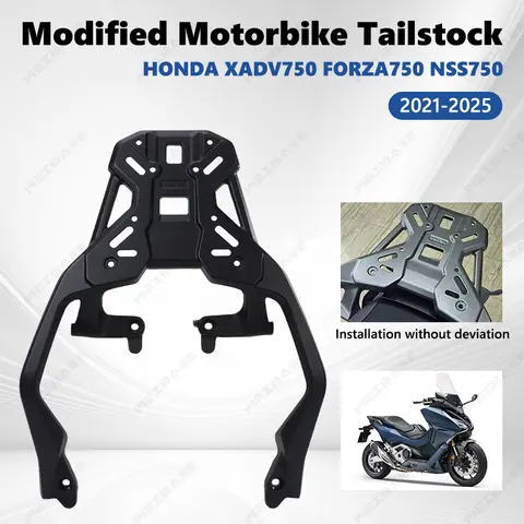 Portaequipajes trasero para HONDA XADV750 FORZA750, soporte de caja de almacenamiento para estante de carga de motocicleta especial para NSS750 2021-2024 2025