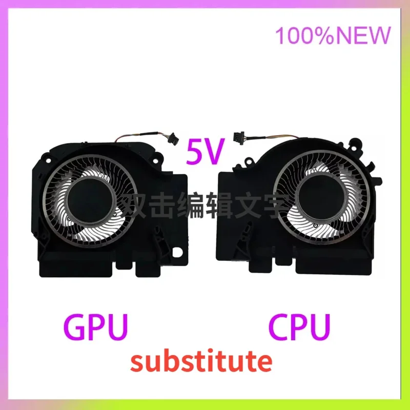 NEW CPU GPU Cooling Fan For Xiaomi 15.6 Game Book GTX1050ti EG75070S1-C430-S9A EG75070S1-C440-S9A 5V 0.5A