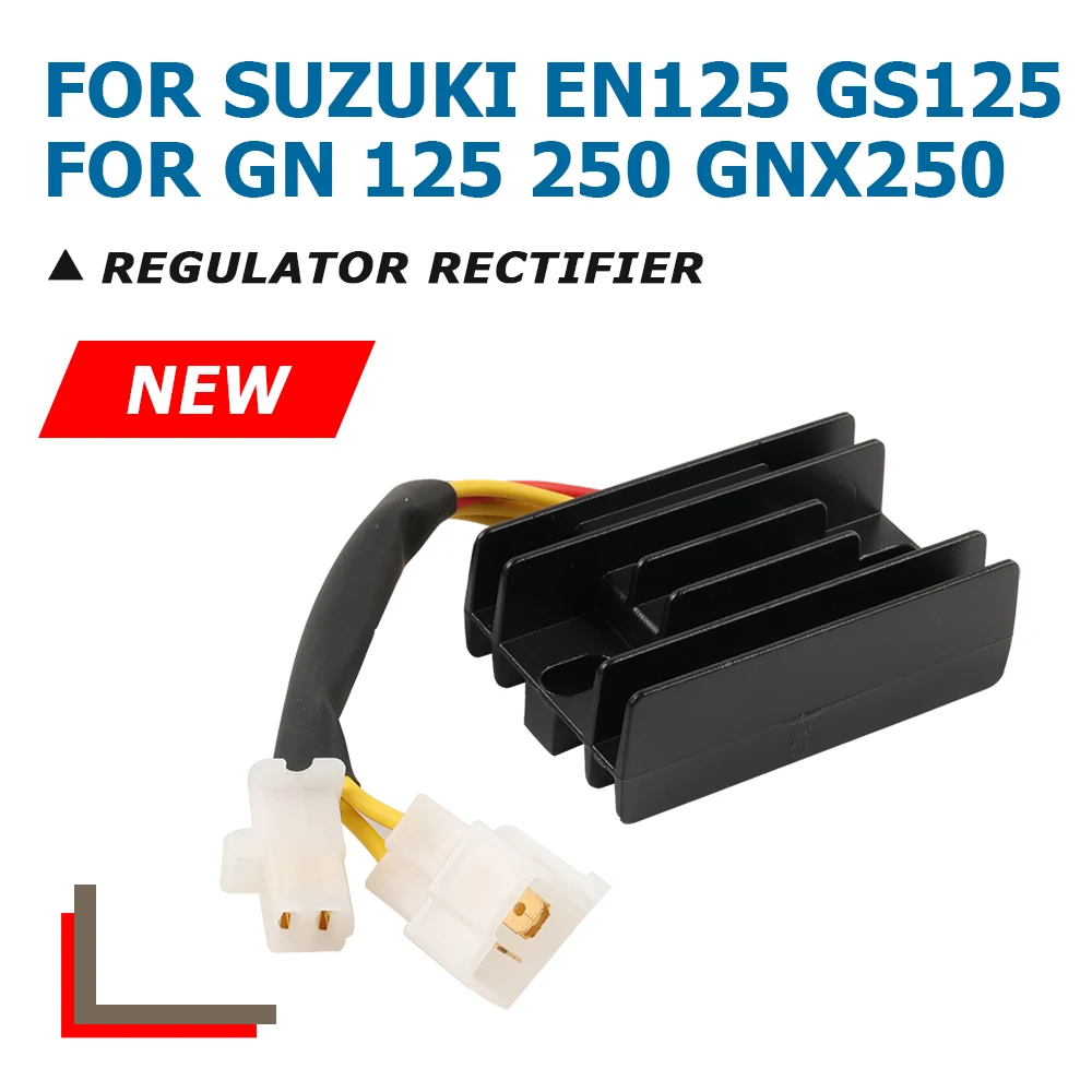 

For Suzuki EN125 GN 125 250 GS125 GNX 250 EN 125 GN125 GN250 GS 125 GNX 250 Motorcycle Accessories Voltage Regulator Rectifier