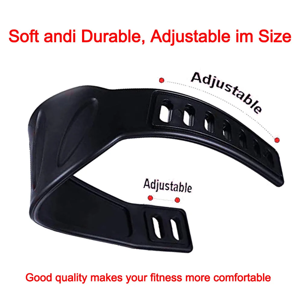 Adjustable Stirrup Straps 2 Pack for Exercise Bike Pedals Plastic Design Suitable for Various Fitness Equipment