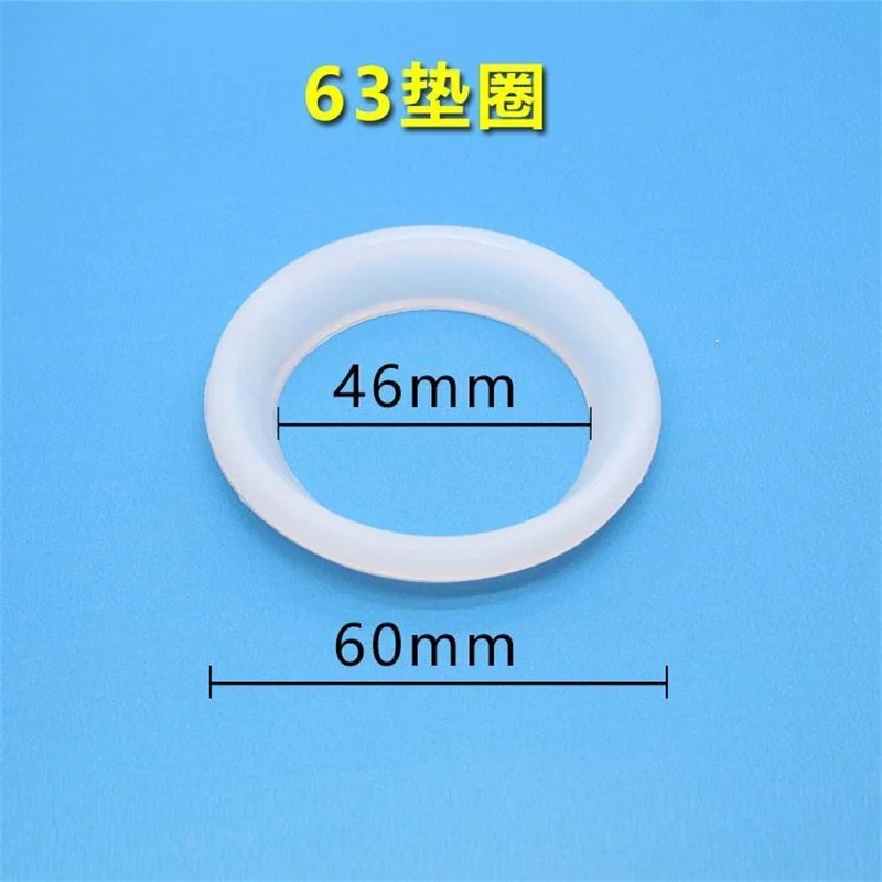 1PC silicone rubber gasket seal for electric water heater Heating tube flange drain outlet silicone seal ring parts