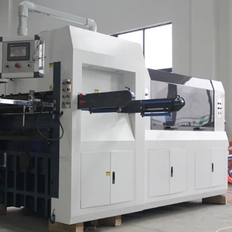 High Quality Die Cutting Machine Flat Bed Auto Roll Paper Cup Die Cutting Machine Fully Automatic Paper Cup Die Cutting Machine