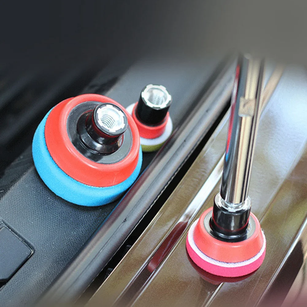 6Pc M14 Thread Angle Grinder Extension Connecting Rod Alloy Extender Shaft Set Accessories for Rotary Polisher