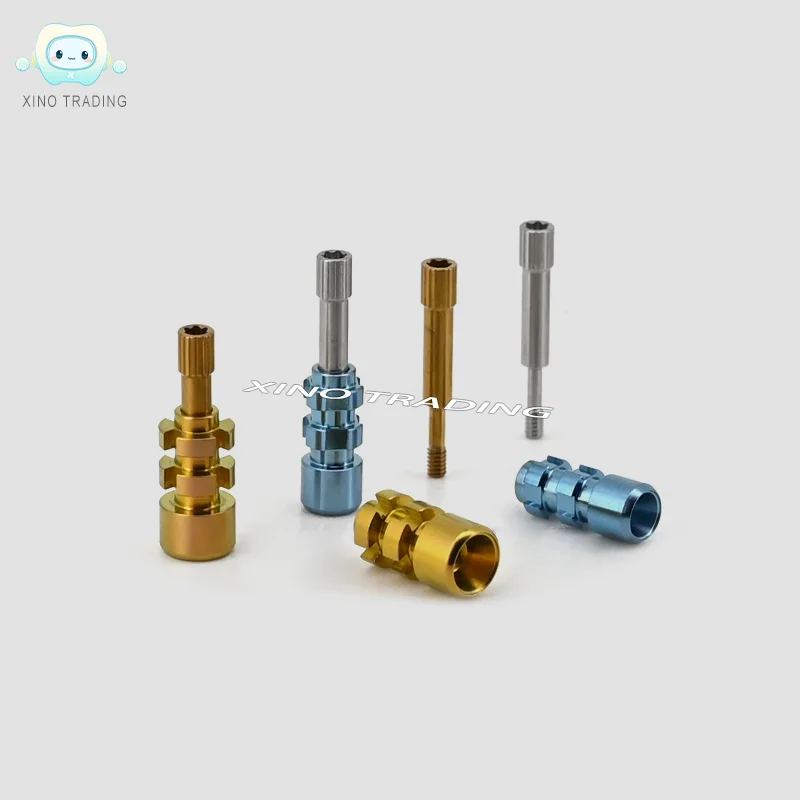 5PCS Stampa aperta Coping per Straumann ITI Prezzo di fabbrica Trasferimento di impianti dentali Coping Pick-Up dentale medico Coping aperto