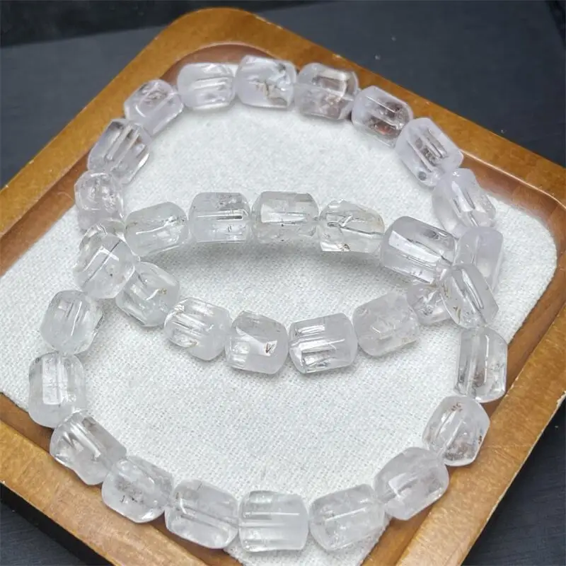 

Natural Freeform Herkimer Diamond Bracelet Gemstone Crystal Healing Gemstone Fashion Bracelet Jewelry Gift 1PCS