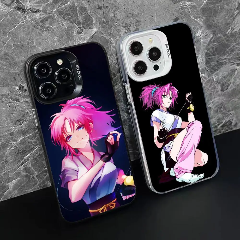 Hunter Machi Phone Case for iPhone 17 16 15 14 13 12 11 X XR XS Air Pro Max Plus Black Colorful Silver Cover