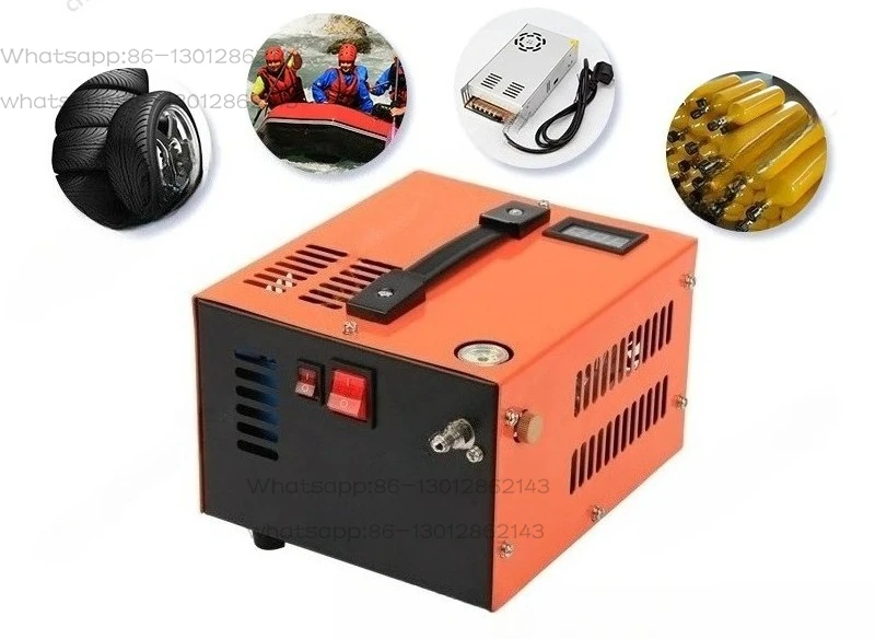 12V 110V 220V PCP Pump 300bar 4500Psi 30Mpa For Hunting Diving Air Car Pump Compressor Motorcycle Tyre Refilling Air Compressor