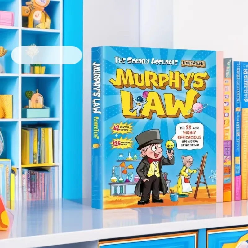 Murphy‘s Law Comic Book For Kids,A Graphic Novel Explaining Life Principles for Children 8-12 Years,Fun Science Picture Books view 3