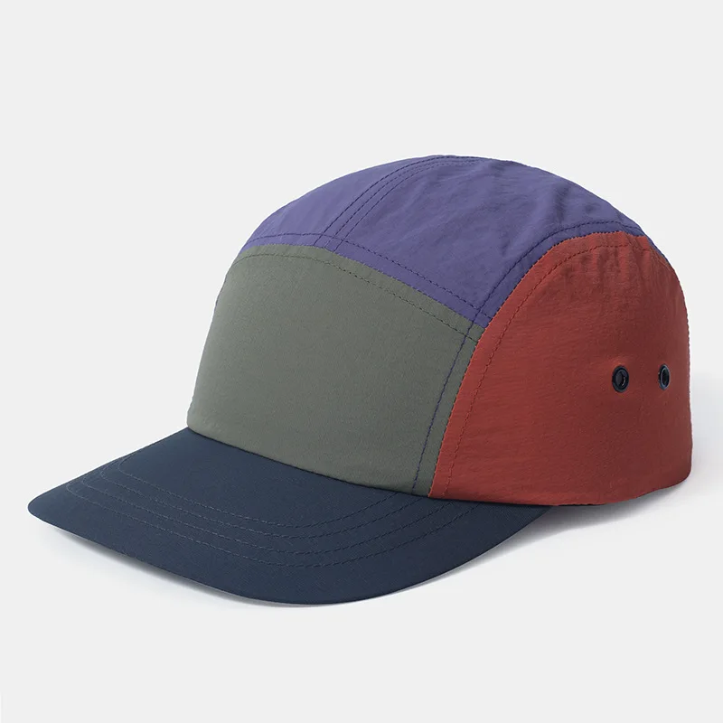 Outdoor Cycling Quick-Dry Baseball Cap Unisex Spring/Summer Duckbill Cap Waterproof Breathable Casual Colour-Block Sun Hat