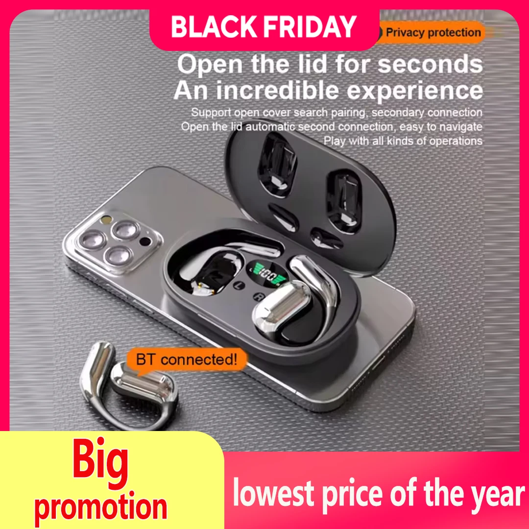 3 in 1 AI Translation headset 144 Language intelligence noise reduction Bluetooth 5.3 Headset Instant translation.