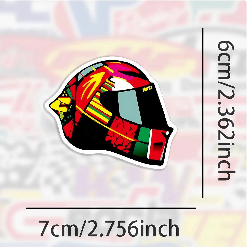 10/50/100/200 Stück Coole Rennwagen JDM Graffiti Aufkleber Wasserdicht DIY Skateboard Handy Helm Motorrad Cartoon Aufkleber Spielzeug – Detail 4