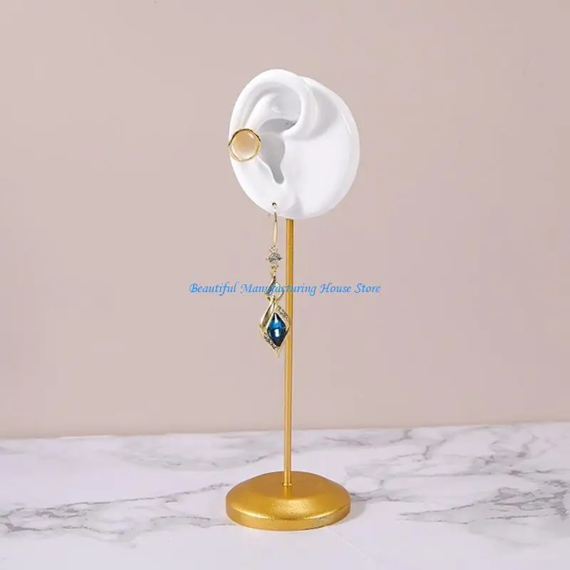 

E56A Stylish Jewelry Display Organizers with Sturdy Resin Storage Rack for Various Decoration Styles Home Organization