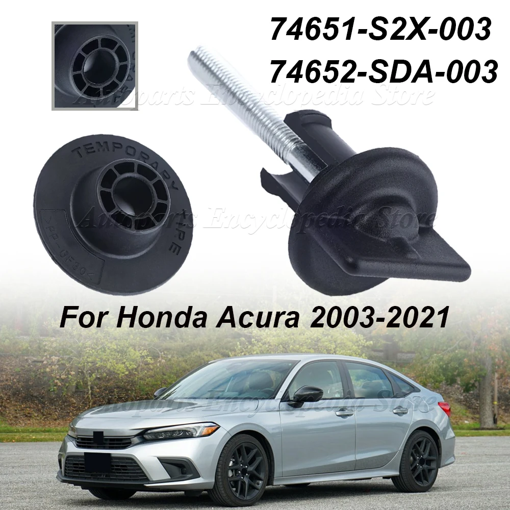 

74651-S2X-003 For Honda Acura 2003-2021 Civic CR-V 2007-2021 74652-SDA-003 Bolt Adapter Spare Tire Wheel Mounting Screw