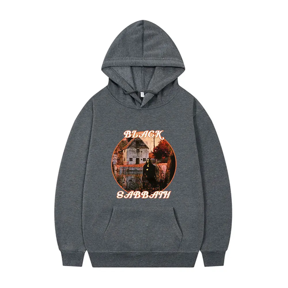 

Heavy Metal Rock Band Black Sabbath Hoodie Ozzy Osbourne Hooded Tracksuit Men Women Clothing Casual Oversized Vintage Hoodies