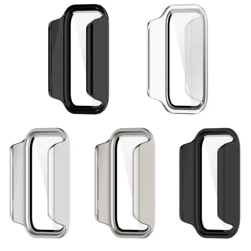 PC+Glas-Hülle für XIAOMI Smart Band 11 Active Displayschutz aus gehärtetem Glas für Xiaomi Mi Band 11 Active Schutzhülle – Detail 2