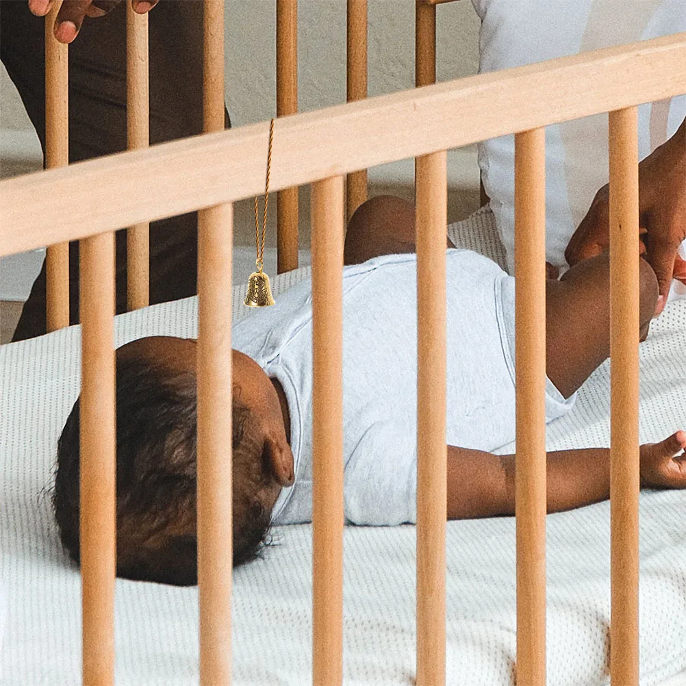 20 قطعة أجراس جلجل صغيرة لصياغة المجوهرات زينة شجرة عيد الميلاد غرفة الطفل الحضانة السحر جرس معلق الحلي #6