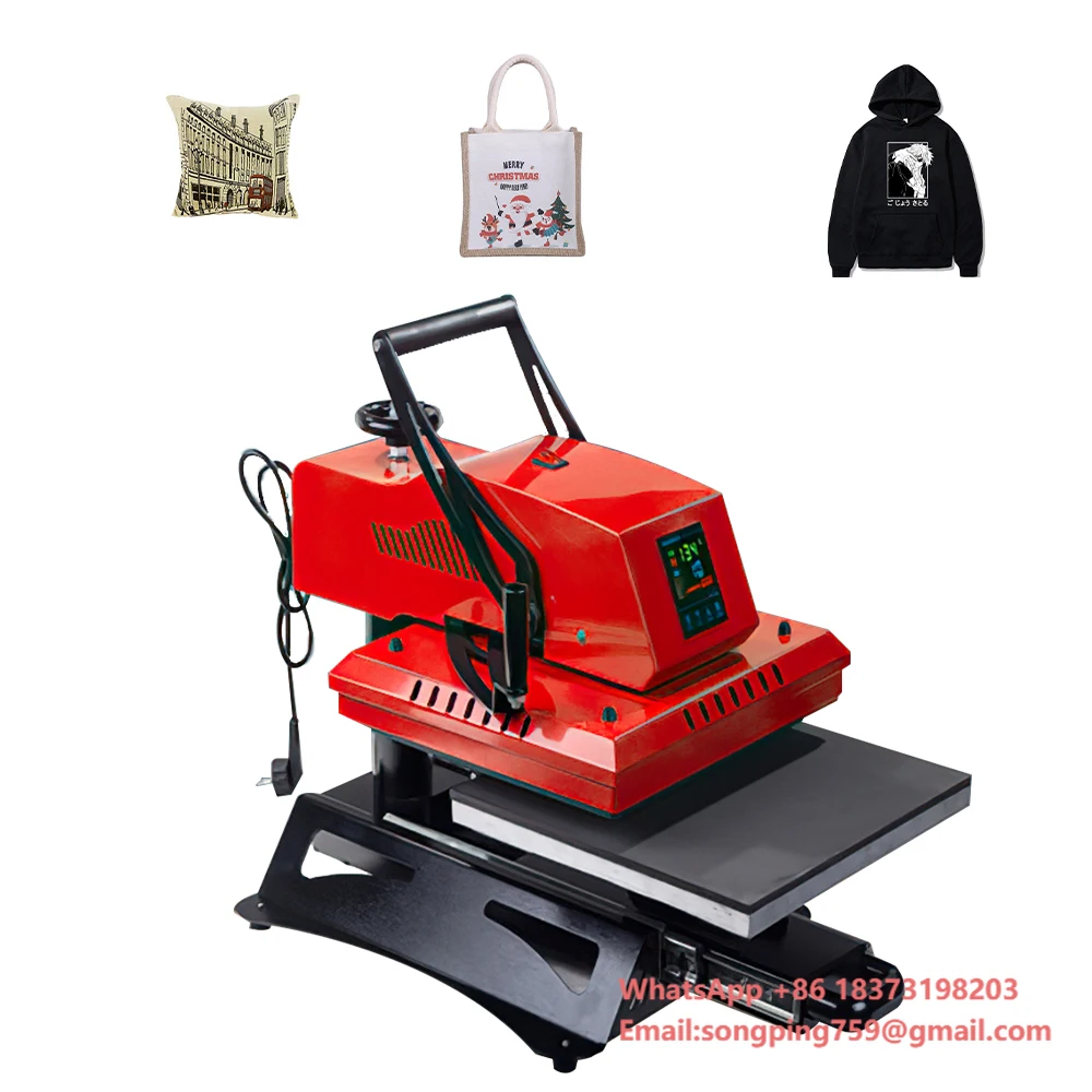 

Термопресс для цифровой печати на футболках, ручные варианты класса, новый сорт, пластина 220 В/110 В