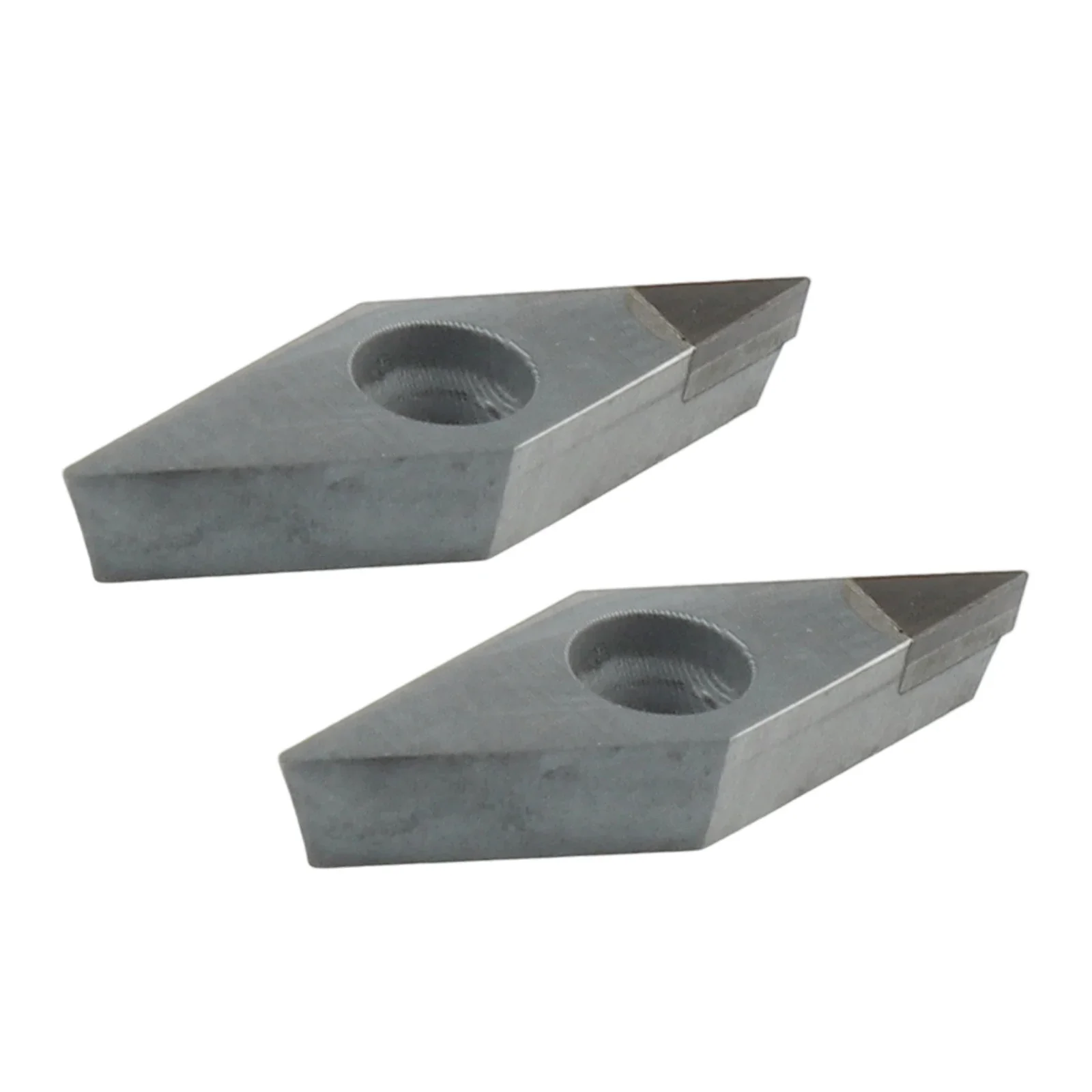 

2PCS Silver CNC Blade VCMT110302 110304 110308 160402 160404 160408 PCD/CBN Tipped Turning Insert CNC Lathe Cutter For Cutting