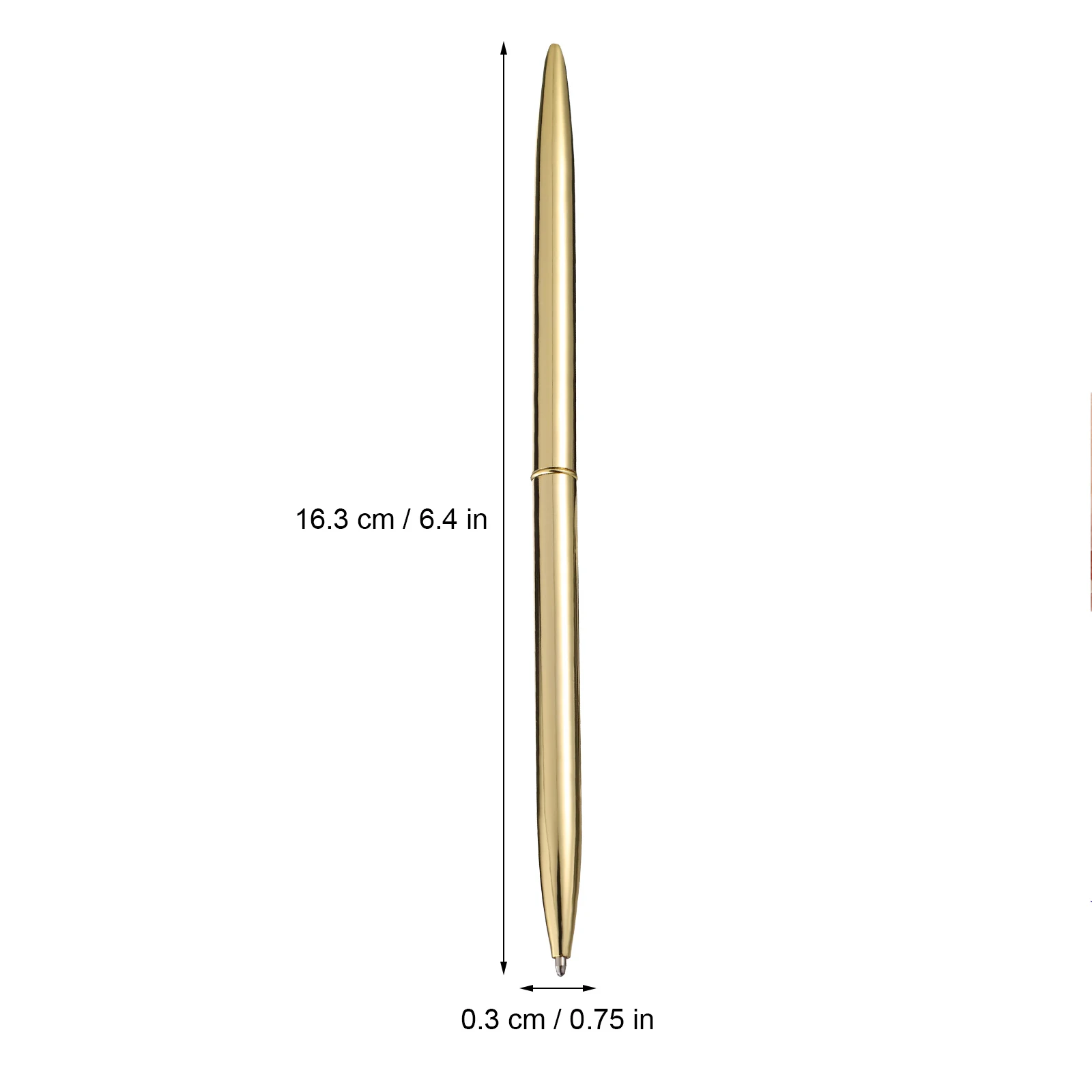 

6Pcs Multi-Function Ballpoint Pen Simple Metal Style Comfortable Grip School Office Daily Use Supplies Ballpoint Pen