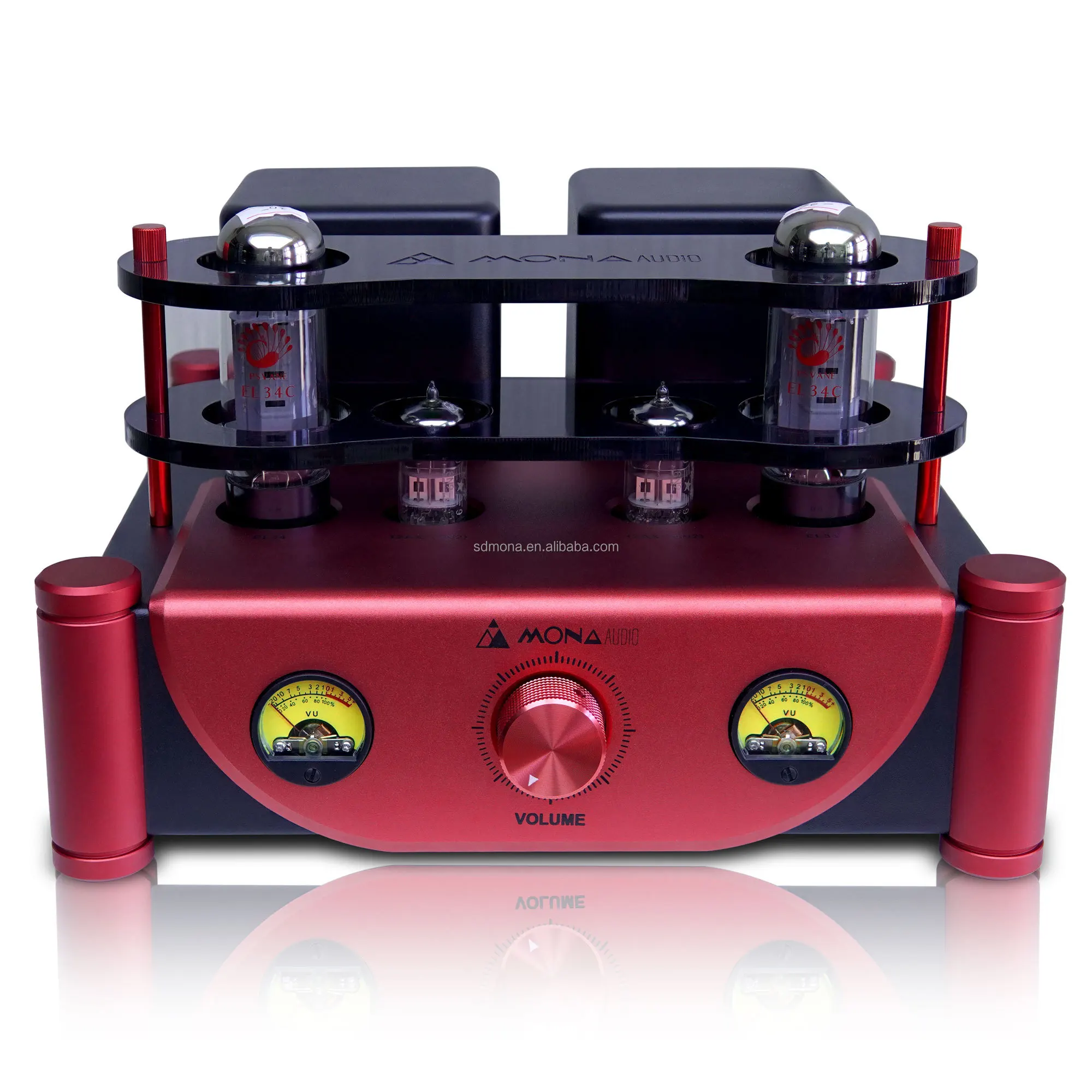 

Mona M208-M EL34 Home Audio 10W System Tube Amplifier Vacuum Tube Hifi Audio Power Receiver & Amplifier