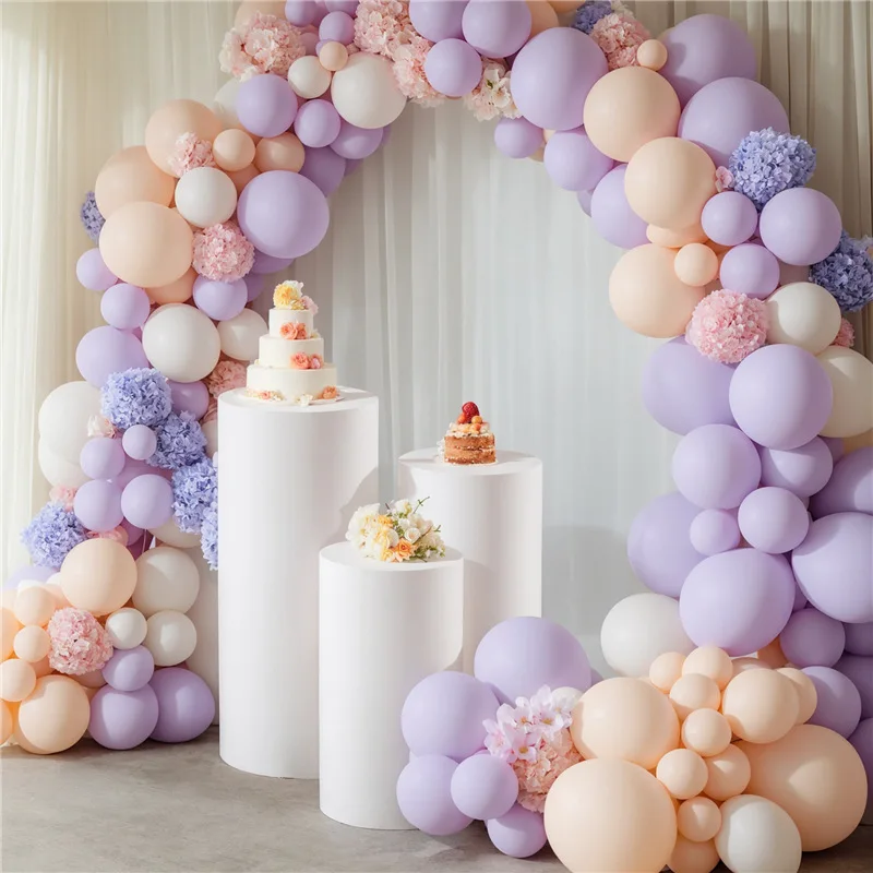 

3Pcs Cylinder Plinth Covers Dessert Tables Cloth Plinth Stand Pillar Covers for Wedding Thanksgiving Birthday Party Decoration