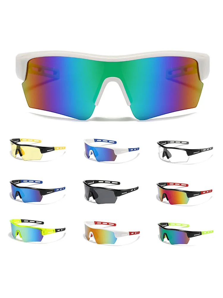 Cycling Sunglasses UV400 Protection Windproof Outdoor Sports Sunglasses MTB Road Riding Eyewear Goggles For Men Women