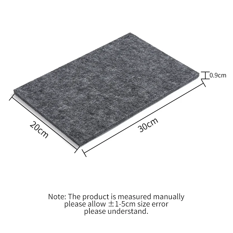 Noise Reduction Felt For Leather Punching Sound Insulation Mat Pad DIY Leather Tool Cushion Insulation Felt Leather Accessories