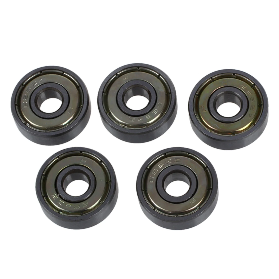 

626Z 6mm x 19mm x 6mm Shielded Radial Miniature Deep Groove Ball Bearing 5 Pcs