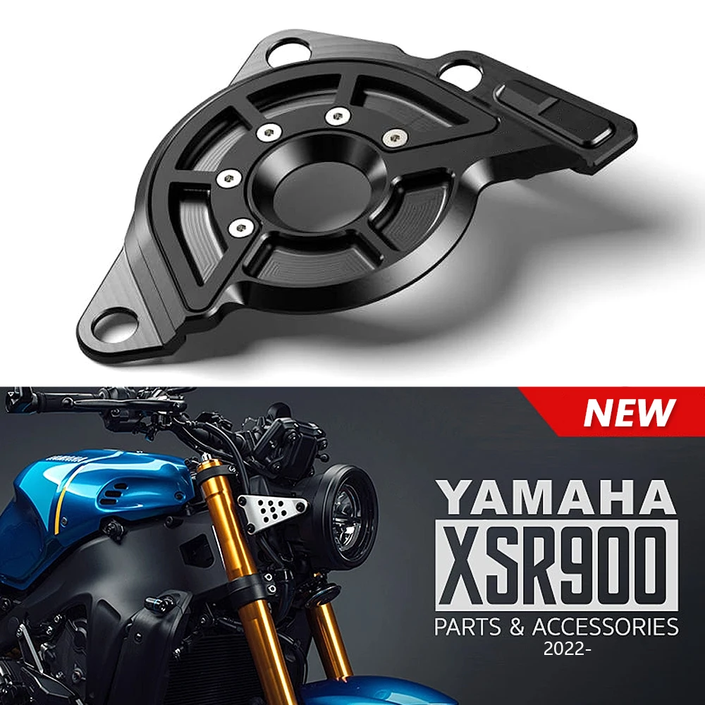 

New Motorcycle CNC Aluminum Front Chain Guard Sprocket Engine Cover Replacement For YAMAHA XSR900 XSR 900 xsr900 2022 2023