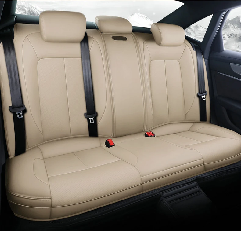 Maßgefertigte PU-Leder LUXUS Autositzbezüge 100% Passgenau für Renault Megane 2 2003~2006 360 ° Surround Auto-Innenausstattungszubehör – Detail 15
