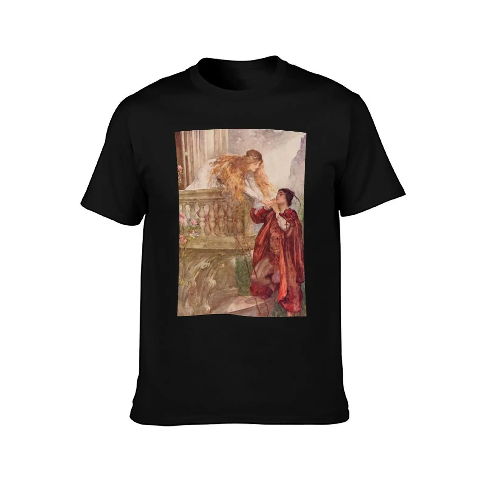 John H. F. Bacon - Romeo And Juliet 1858 T-Shirt anime t shirts oversize T-Shirt
