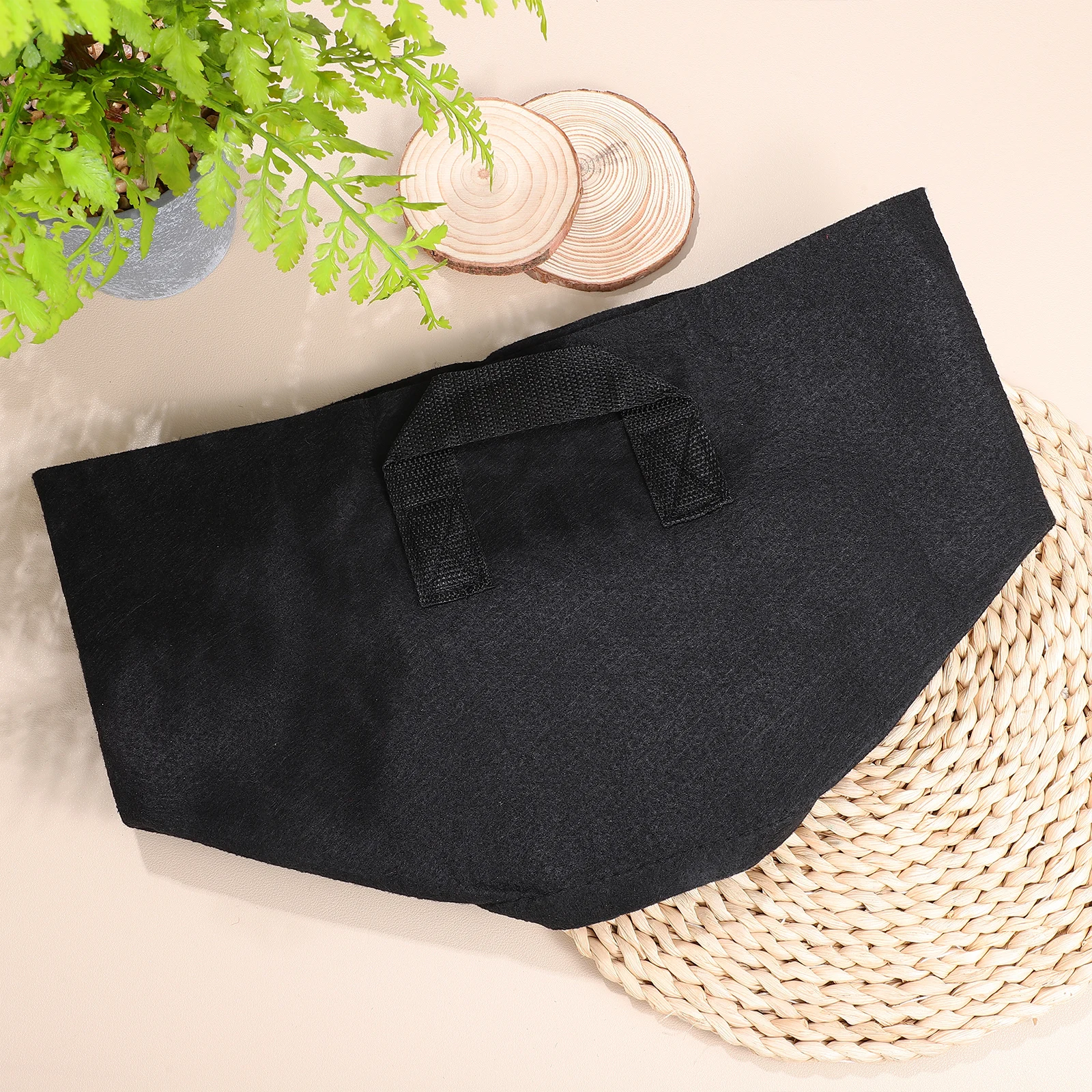 

12Pcs Fabric Grow Pots 3 Gallon Premium Non-Woven Plant Bags Lightweight Foldable for Vegetables Herbs Tomatoes Potatoes Garden