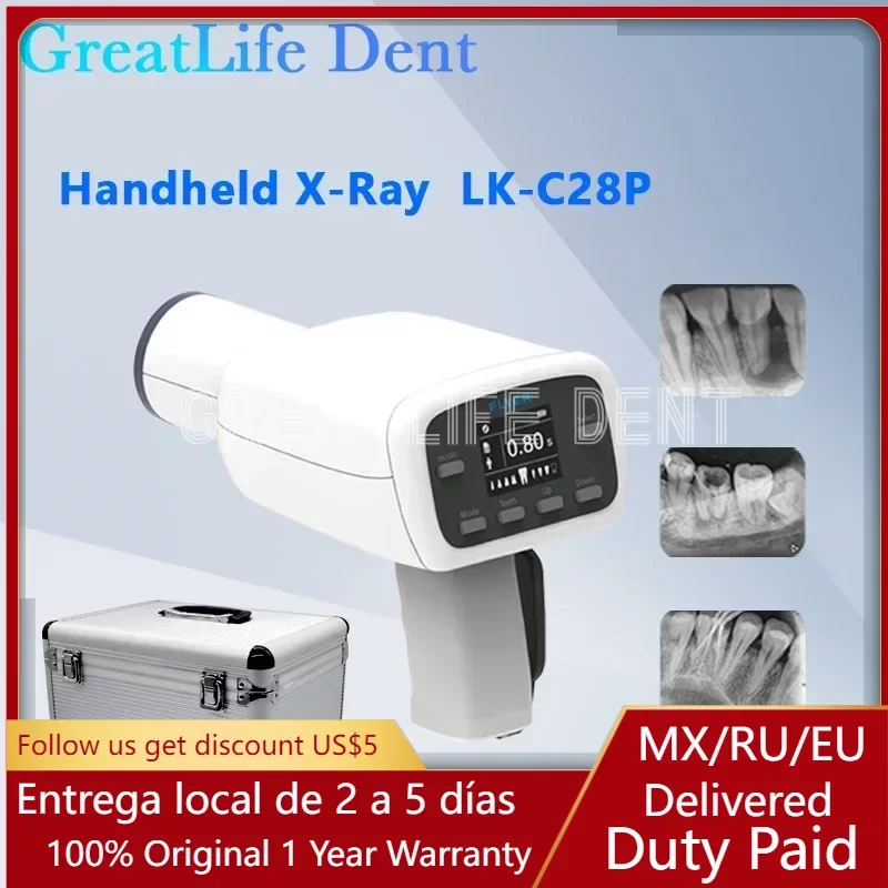 

GreatLife Dent Dental Hyperlight style Handheld Clinic Portable Dental X-Ray Camera Film Rvg X Ray Sensor Imaging System Machine