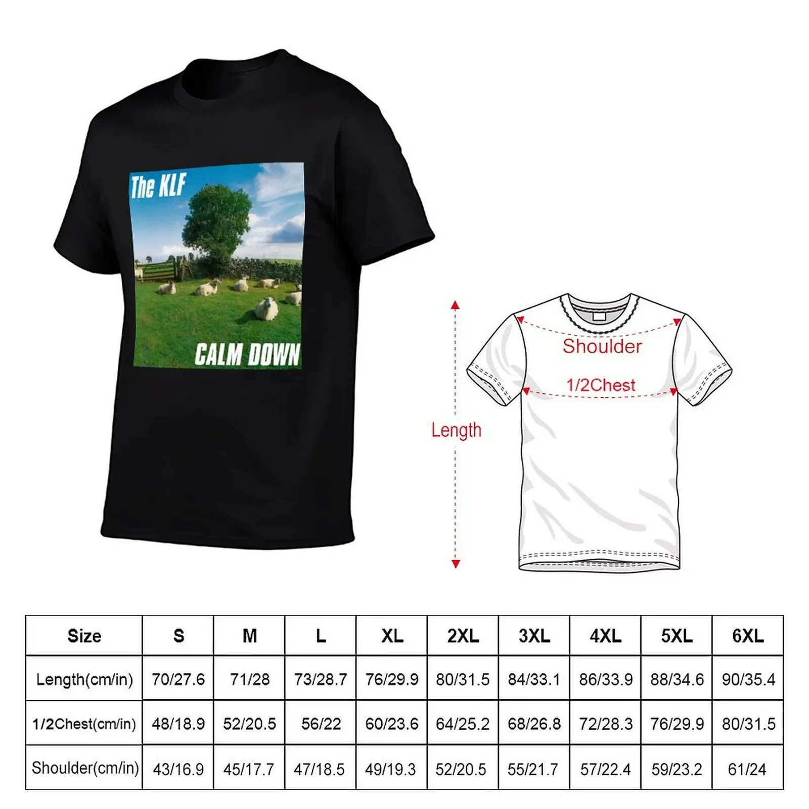 The KLF - Calm Down T-Shirt customizeds boys animal print animal prinfor boys football t shirt funny t shirts for men