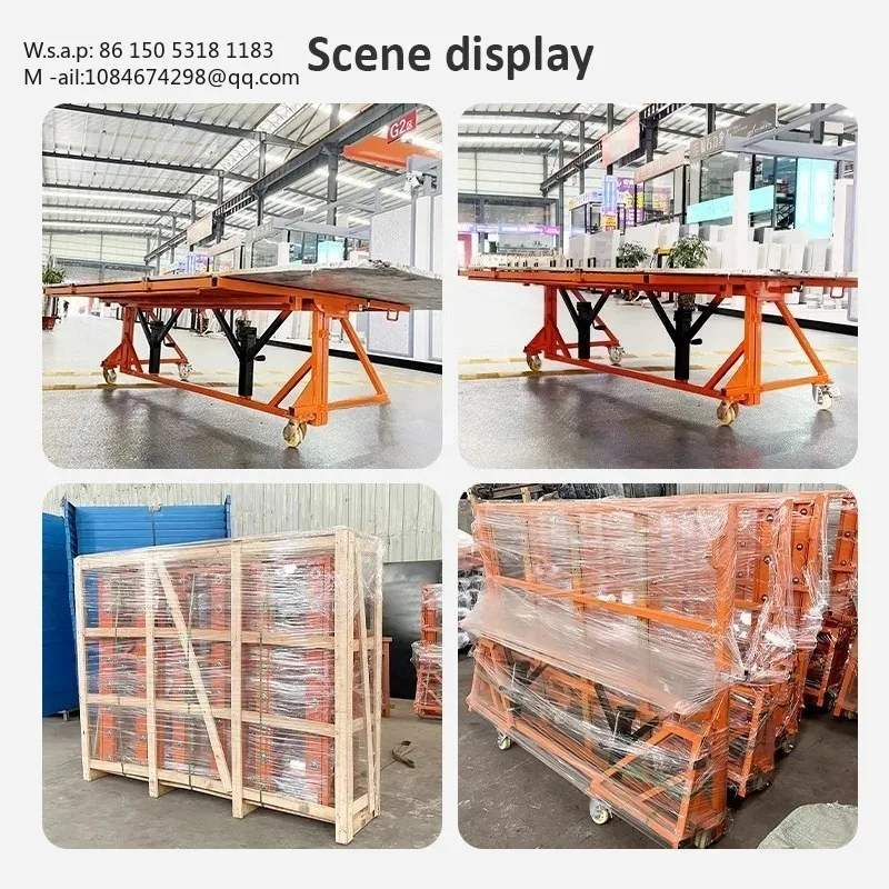 Hot-Selling Granite Carts&Tables,Marble Tilt Table,Slab Transport Cart,Granite Working Table,Chariot Pour Marbre