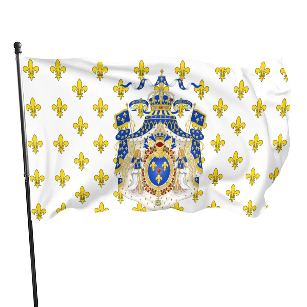 Royal Standard of Napoleon III of France Flag Cords Second French Empire Small Flags Indoor and Outdoor Decoration for Women Men