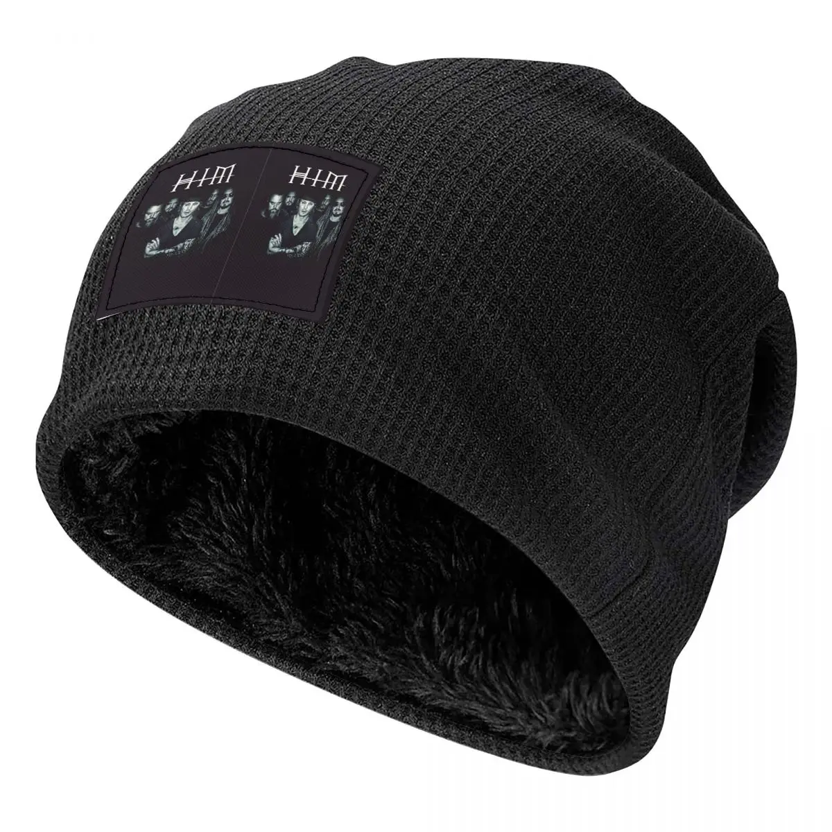 Him Band Washed Him Ville Valo Razorblade Romance Männer Frauen Erwachsene Beanies Caps Fleece-gefütterte Motorhaube Herbst Winter Skullies Hüte