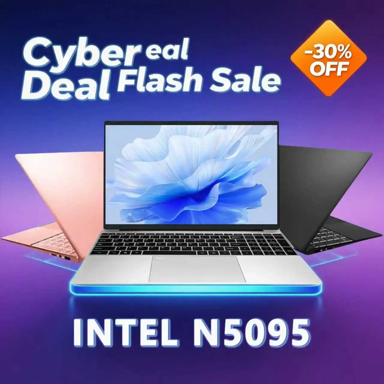 

2025 laptop 15.6 Inch Laptop Windows 11 Intel N5095 16GB RAM 1TB SSD Fingerprint Unlock Study Office Pc Laptops