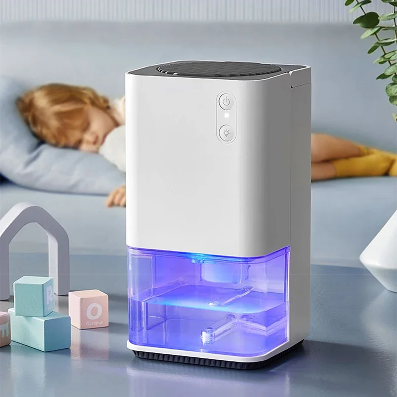 OID-CSJ เครื่องลดความชื้นแบบเงียบแห้งใช้ในครัวเรือนดูดความชื้นขนาดเล็กในร่มห้องนอน