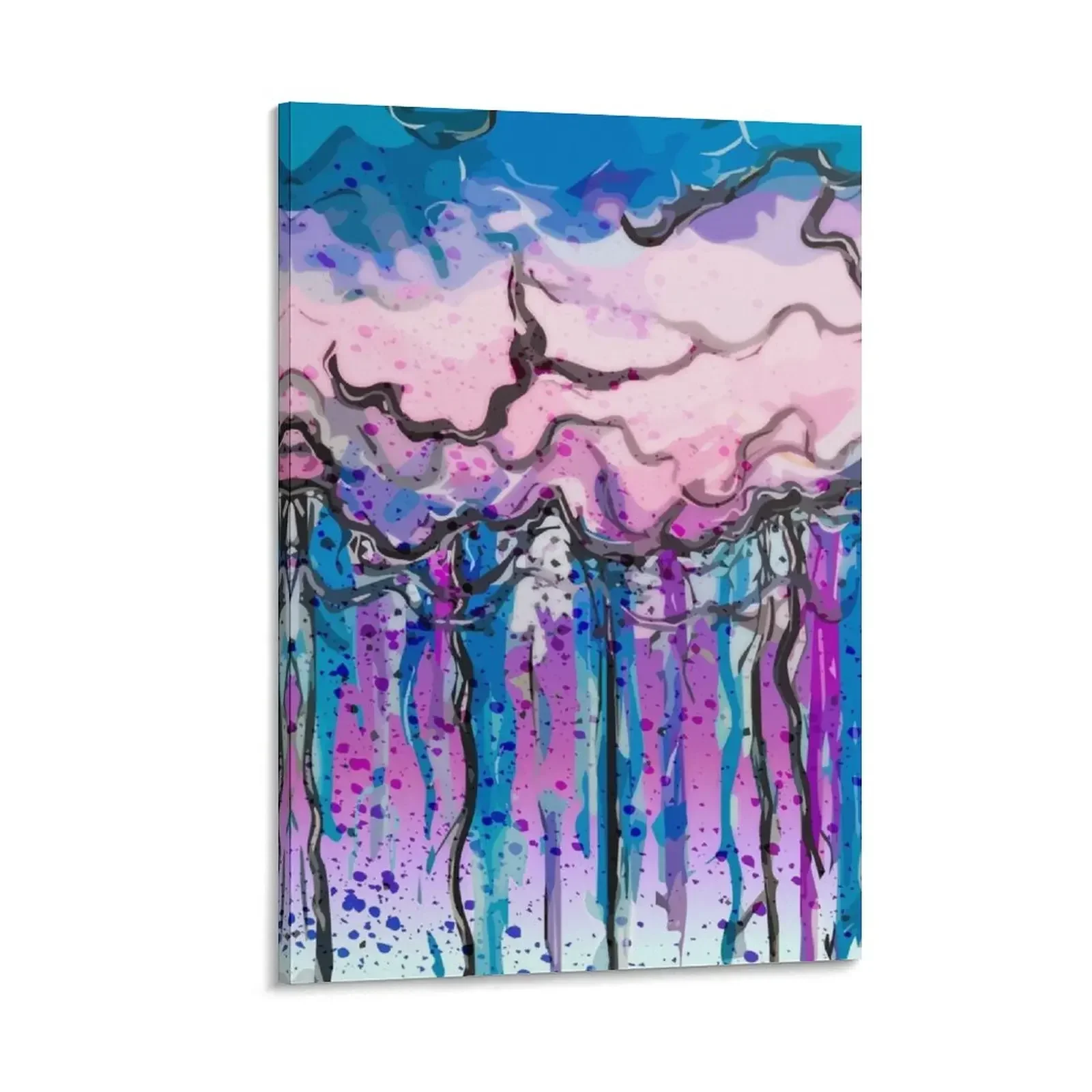 

Rain Rain Canvas Painting Decorative painting for bedroom wall art japanese room decor bedroom decor