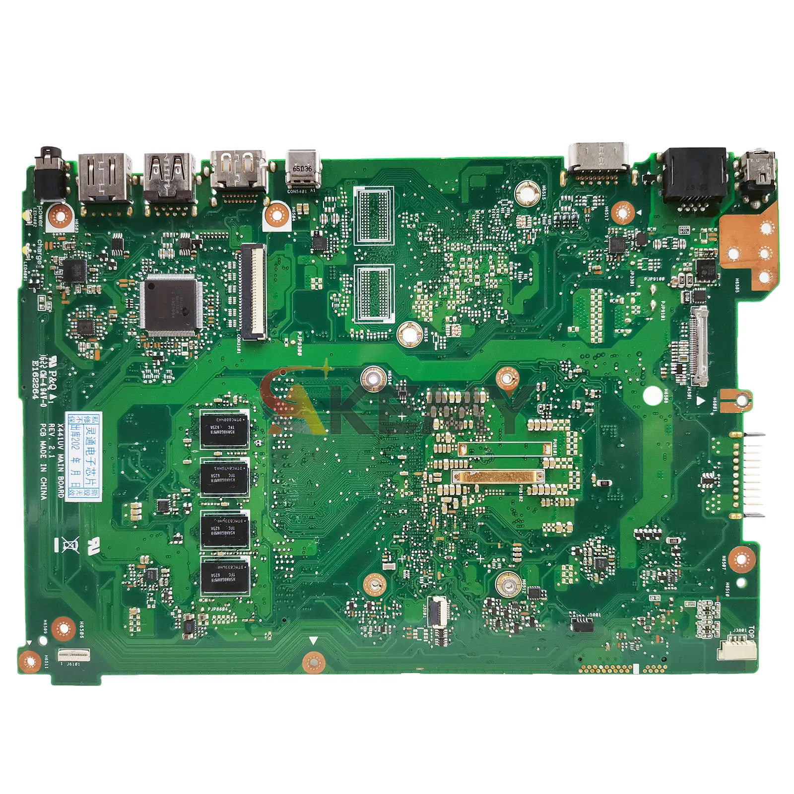 X441UA Laptop Motherboard For ASUS X441U A441U F441U X441UAR X441UAK X441URK X441UB X441UVK X441UV X441UF Mainboard I3 I5 I7 CPU