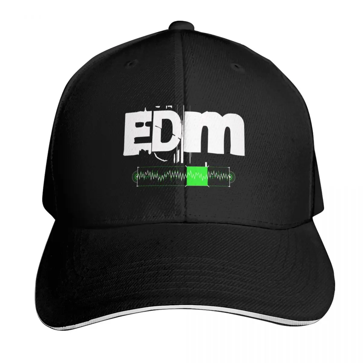 Electronic Dance Music Baseball Cap Low Profile Unstructured Unisex for Men Women Outdoor Golf Running Hiking