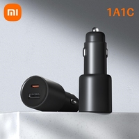 Xiaomi 43W Car Charger Dual-Port 1A1C Anti Slip Anti Detachment Fast Charging Support PD3.0/QC3.0/UFCS1.0 Multiple Protection