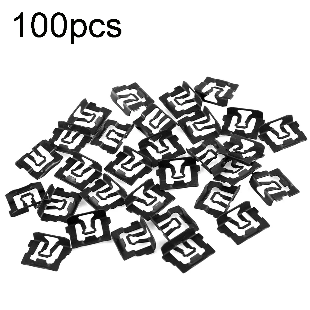 

100PCS /Windshield /Rear Glass /Molding /Trim Clips For Ford 64-93 C5ZZ6543413-B ,C5ZZ-6543413-B，C5ZZ6543413B