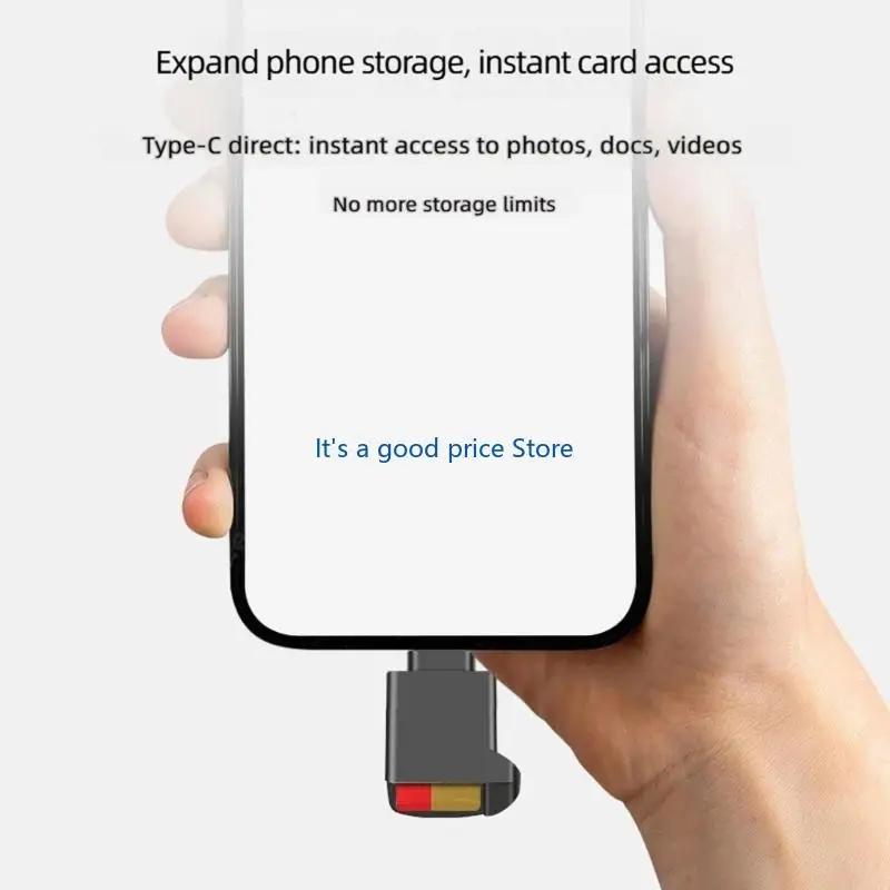 Type C Card Reader for Commute, Office and Study File Access Fast Transfer