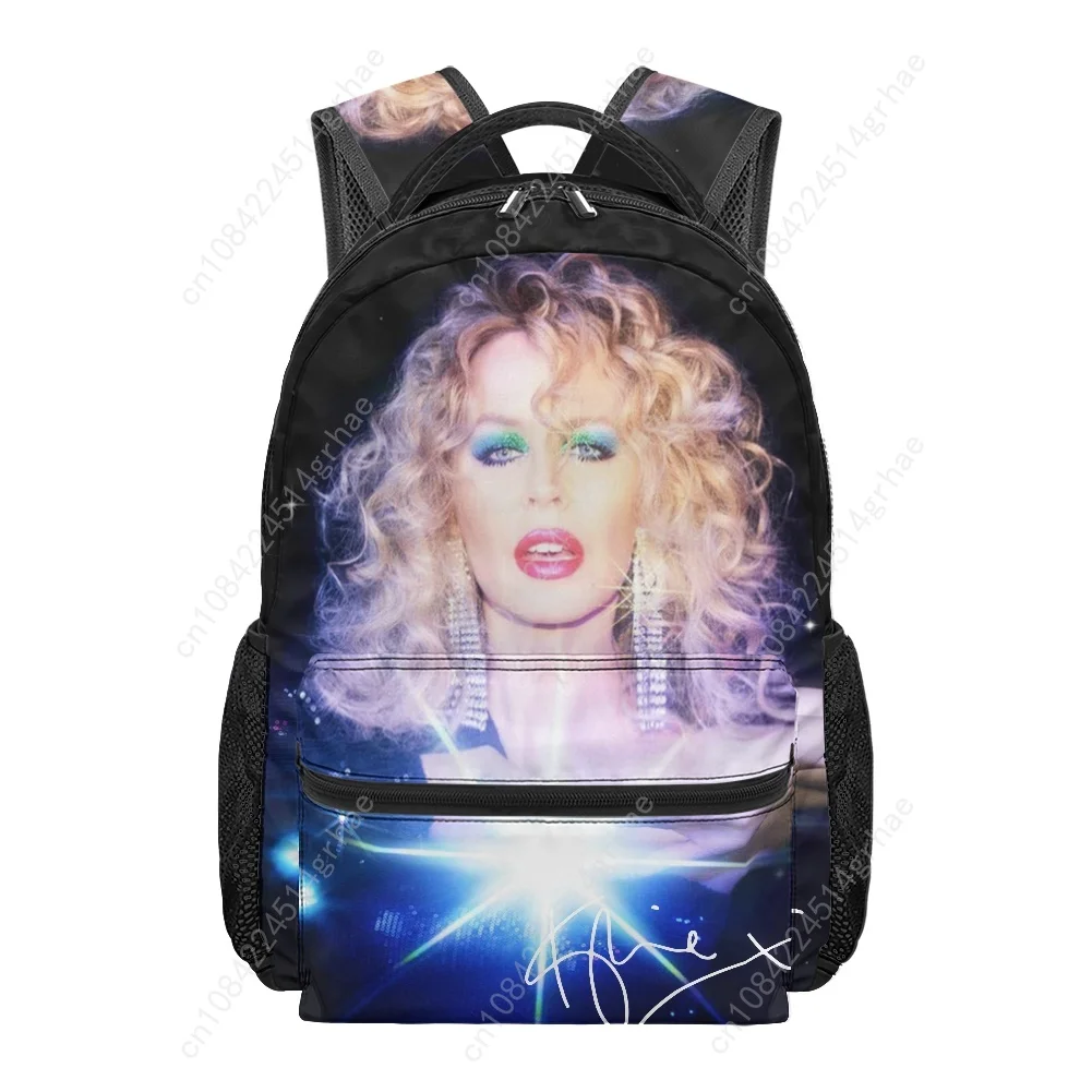 Kylie Minogue All-over Print Student Backpack Custom Casual Suitable for Travel and Camping Lightweight, and Easy To Clean