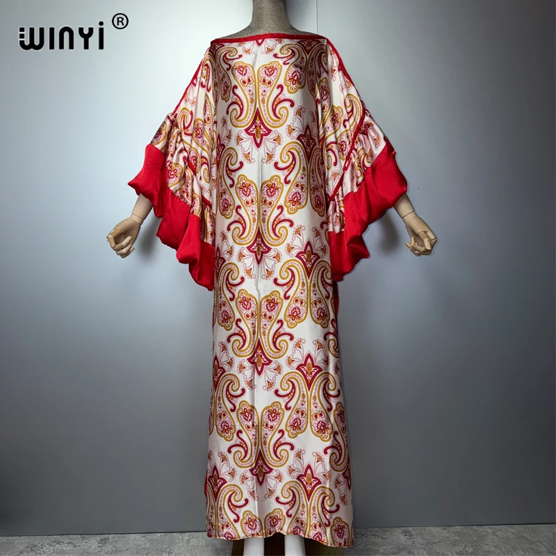 Gaun Kaftan Retro WINYI untuk  - Summer Clothing Holiday ulasan dan harga