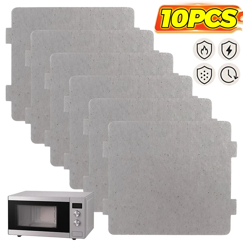Microwave Oven Mica Sheet Waveguide Cover Plate Heat Resistant Insulation Board Replacement Microwave Oven Repair Accessories