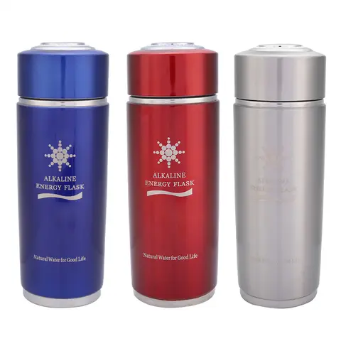 Bottiglia d'acqua energetica da campeggio all'aperto Bottiglia d'equilibrio Bottiglia d'acqua alcalina in acciaio inossidabile Bilanciamento portatile Boccetta per tazza Lonizzatore bioenergetico